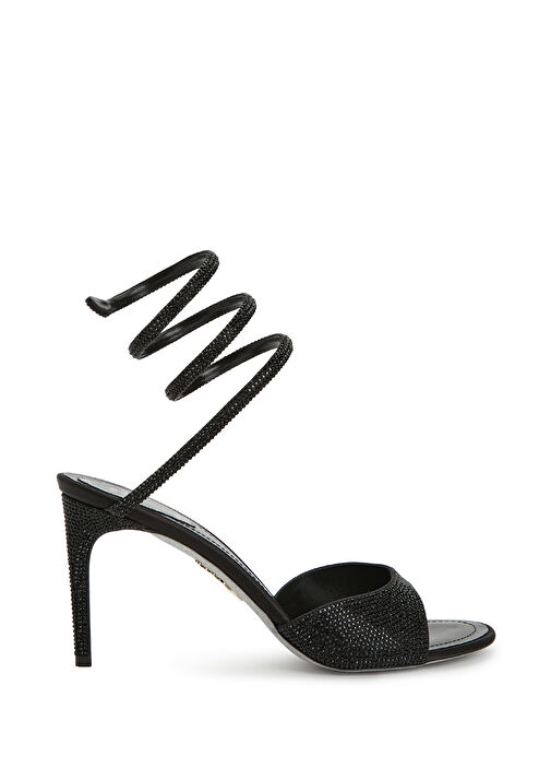Siyah Kadın Sandalet - Görsel 2