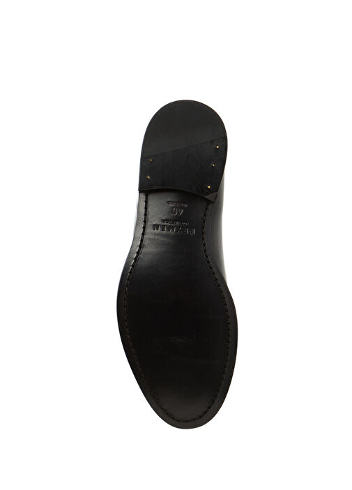 Siyah Deri Smokin Ayakkabısı - Görsel 6