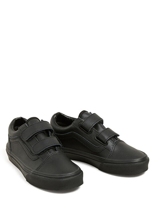 Old Skool V Siyah Unisex Çocuk Sneaker - Görsel 3