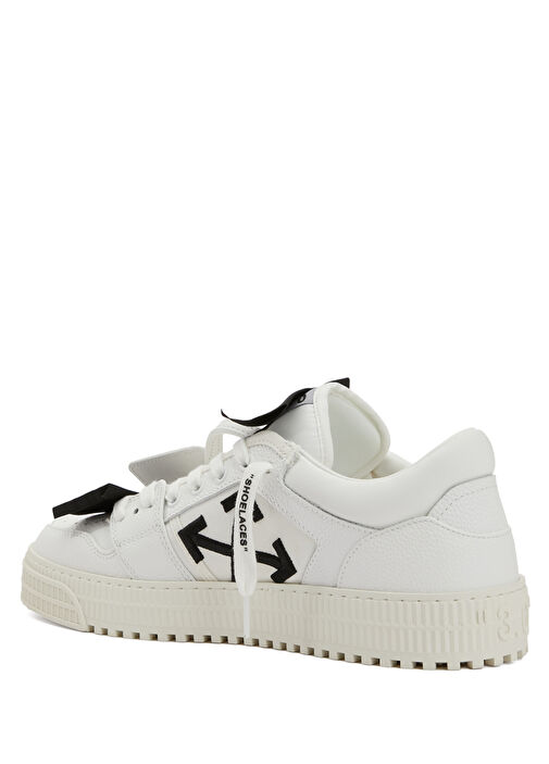 3 0 Off Court Beyaz Erkek Deri Sneaker - Görsel 4