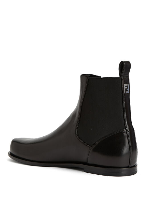 Siyah Erkek Deri Bot - Görsel 4