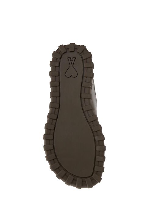 Ami Paris Ami Paris Koyu Haki Koyu Kahverengi Logolu Erkek Deri Sneaker Beymen'de! Koyu Haki - 6. görsel