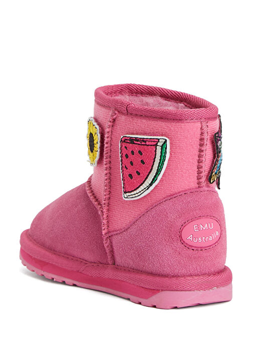 Wallaby Mini Play Pembe Çocuk Süet Bot - Görsel 4