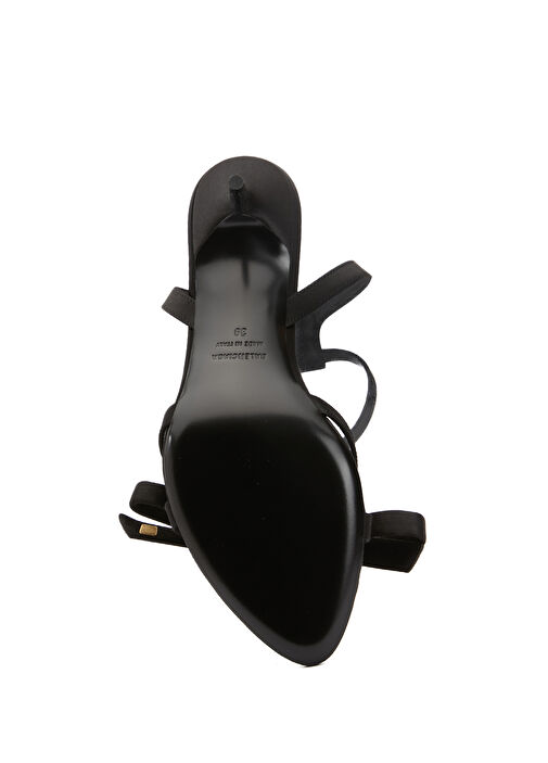 Nano Siyah Fiyonk Detaylı Kadın Sandalet - Görsel 6