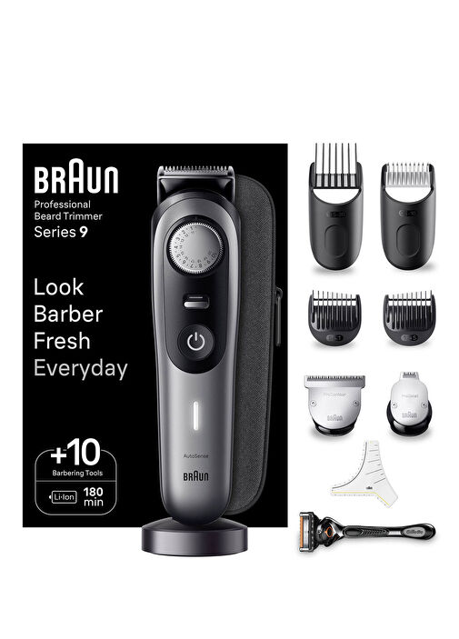Braun - Series 9 BT 9420 Professional Beard Trimmer Including