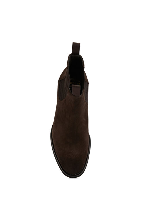 Koyu Kahverengi Erkek Deri Bot - Görsel 5