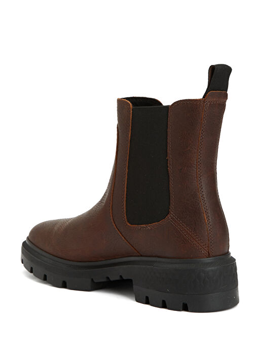 Cortina Valley Kahverengi Kadın Deri Bot - Görsel 4