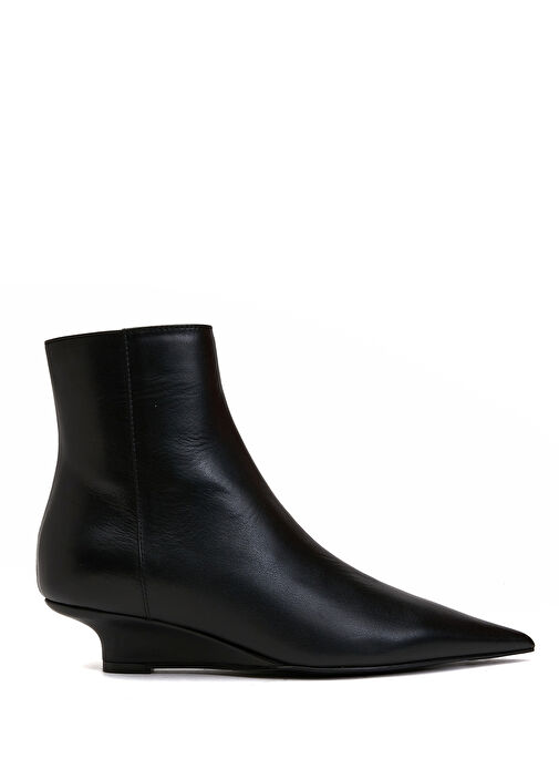 Siyah Kadın Deri Bot - Görsel 2