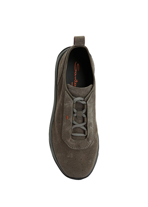 Gri Erkek Süet Sneaker - Görsel 5