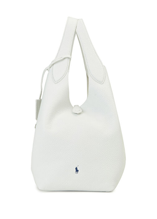 Polo Ralph Lauren - Polo Play Tote White Women's Leather Bag