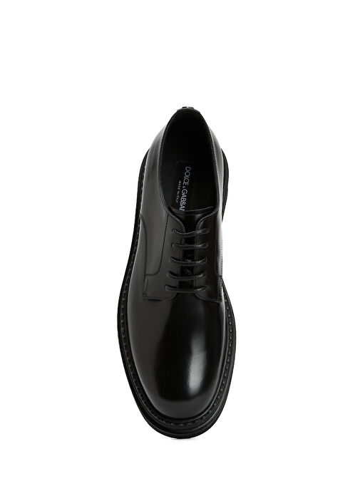 Siyah Erkek Deri Ayakkabı - Görsel 5