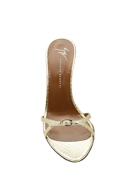Gold Kadın Deri Terlik - Görsel 5