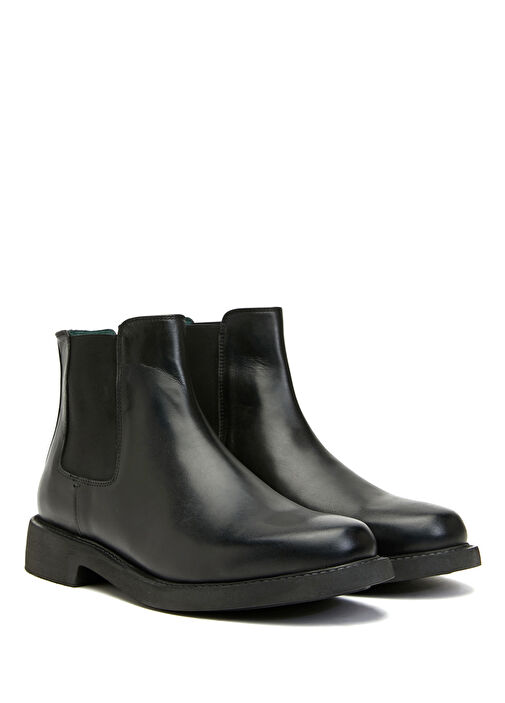 Siyah Erkek Deri Bot - Görsel 3