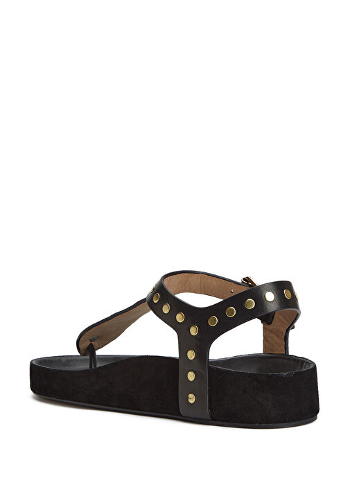 Isabel Marant Isabel Marant Enore Siyah Kadın Deri Sneaker Beymen'de! Siyah - 4. görsel