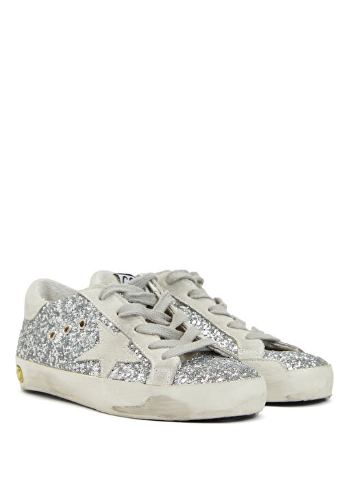 Super Star Young Silver Unisex Çocuk Sneaker - Görsel 3