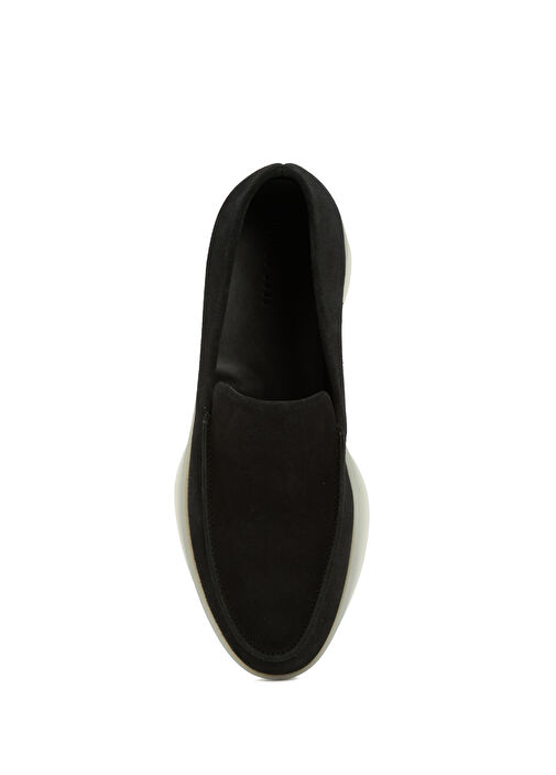 Siyah Erkek Deri Loafer - Görsel 5