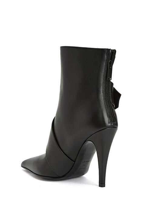 Siyah Kadın Deri Bot - Görsel 4