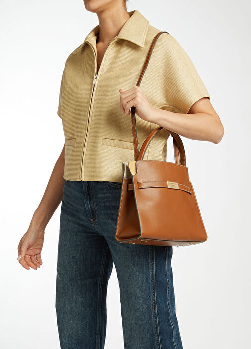 Tory Burch Taba Kadın Lee Radziwill Taba Kadın Deri Çanta 1983441