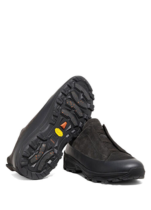 Koyu Gri Erkek Deri Bot - Görsel 6