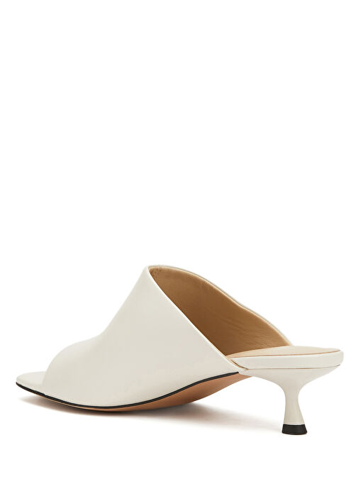 Beyaz Kadın Terlik - Görsel 10