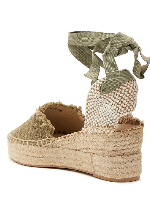 Haki Kadın Espadril - Görsel 3