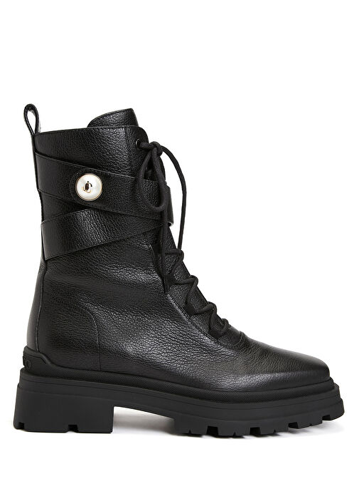 Noemi Siyah Kadın Deri Bot - Görsel 2