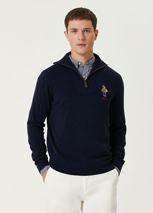 Polo Ralph Lauren Lacivert Erkek Lacivert Polo Yaka Yun Triko 1579803 Beymen