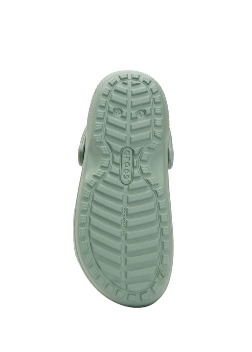 Classic Lined Haki Kadın Terlik - Görsel 6