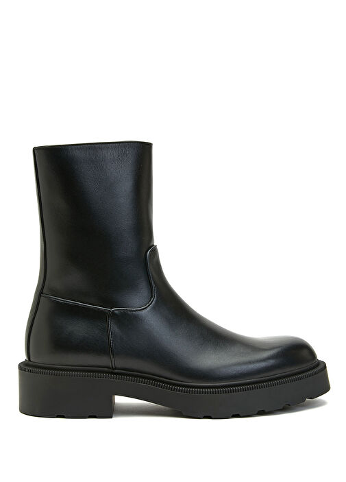 Nobilis Siyah Kadın Deri Bot - Görsel 2