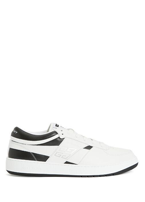 G Move Siyah Beyaz Erkek Deri Sneaker - Görsel 2