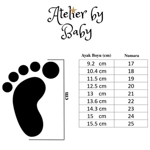 Violet Beyaz El Yapımı Unisex Bebek Deri Ayakkabı - Görsel 8