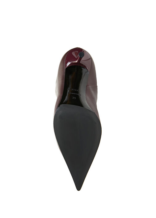 Kahverengi Kadın Deri Çizme - Görsel 6