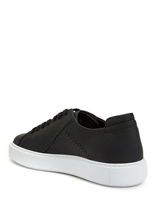 Siyah Desenli Erkek Sneaker - Görsel 4