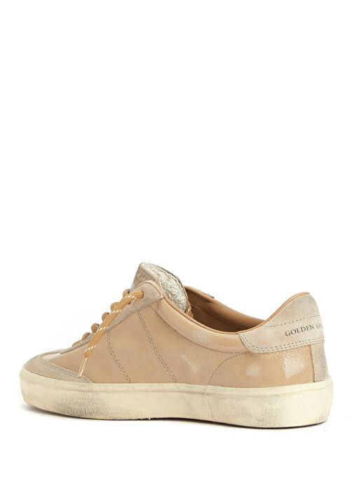 Soul Star Bej Erkek Deri Sneaker - Görsel 4