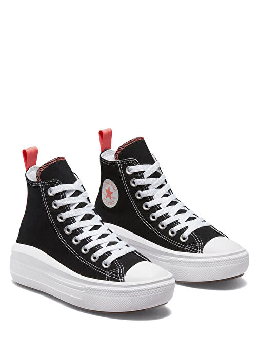 Chuck Taylor All Star Move Siyah Çocuk Sneaker - Görsel 2