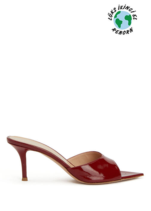 Beymen Reborn Kırmızı Beymen Reborn Gianvito Rossi Topuklu Terlik