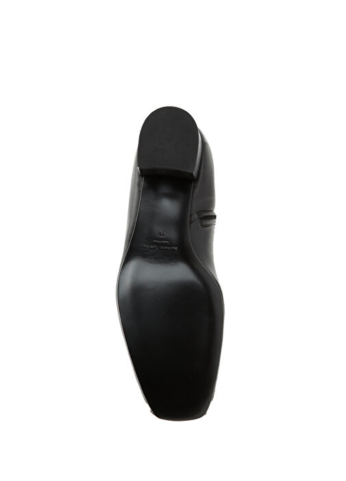 Siyah Kadın Deri Bot - Görsel 6