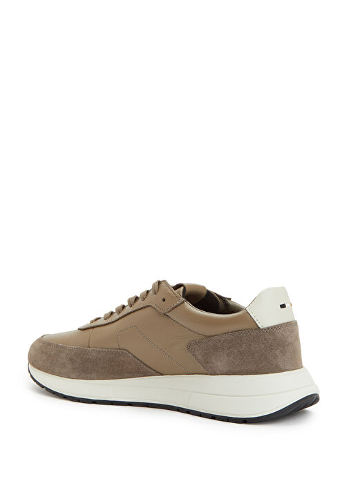 Vinston Bej Erkek Deri Sneaker - Görsel 4
