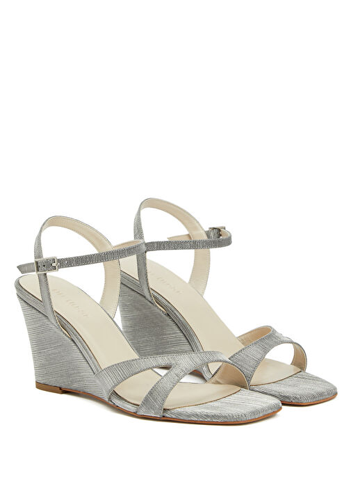 Gümüş Kadın Sandalet - Görsel 3