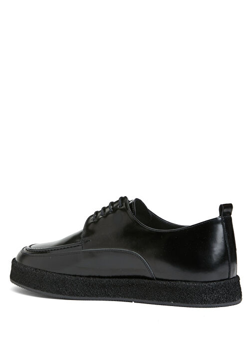 Siyah Erkek Deri Ayakkabı - Görsel 4