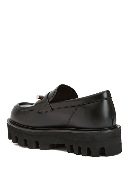 Siyah Erkek Deri Ayakkabı - Görsel 4