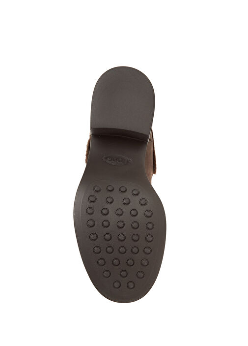 Koyu Kahverengi Kadın Süet Chelsea Bot - Görsel 6