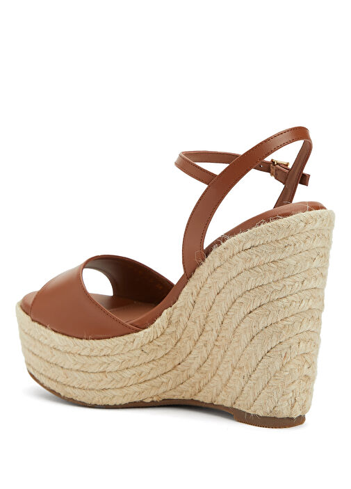 Taba Kadın Deri Espadril - Görsel 4