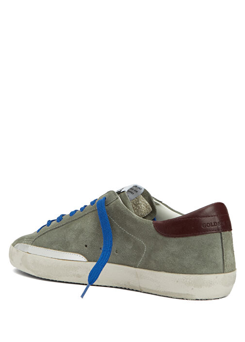 Super Star Haki Erkek Deri Sneaker - Görsel 4