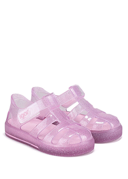 Igor Rose Gold Igor Star Glitter Çocuk Sandalet