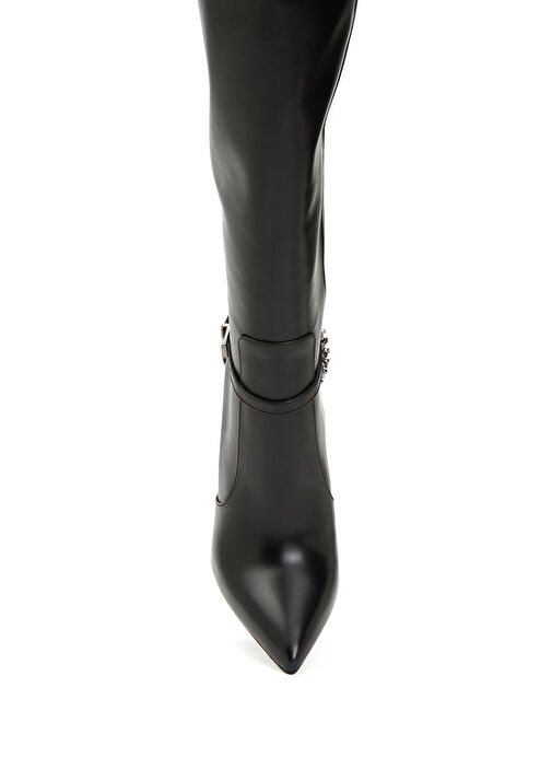 Network Network Siyah Kadın Deri Çizme Beymen'de! Siyah - 5. görsel