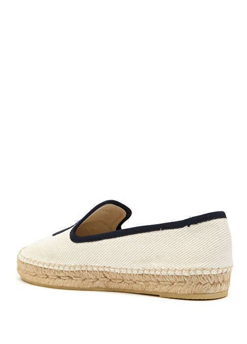 Krem Mavi Kadın Espadril - Görsel 4