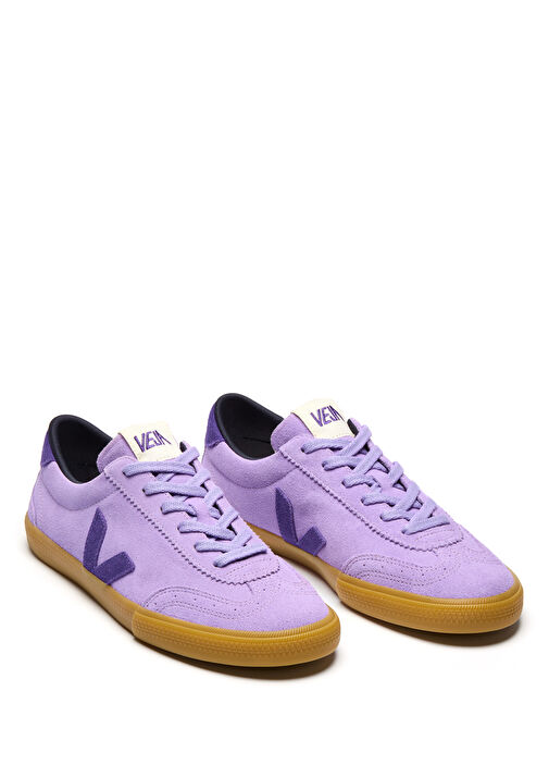 Volley Lila Erkek Deri Sneaker - Görsel 3