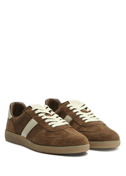 Archer Kahverengi Erkek Süet Sneaker - Görsel 3