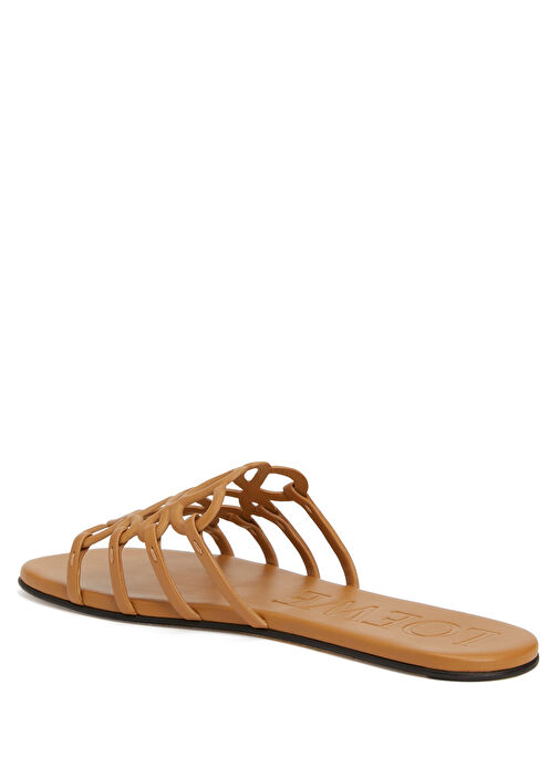 Camel Kadın Deri Terlik - Görsel 4